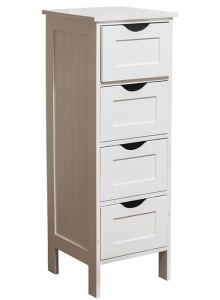The Grange Collection 4-Drawer Unit 28x28x78cm