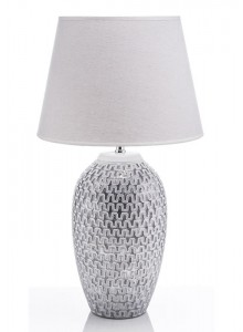 The Grange Collection Silver Table Lamp 38x38x66.5cm