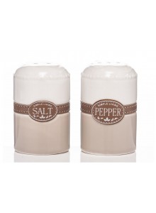 Roundstone Ceramic Salt & Pepper Shaker 5.5x.3x8cm
