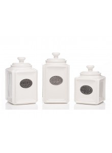 Roundstone Ceramic Tea, Coffee & Sugar Set