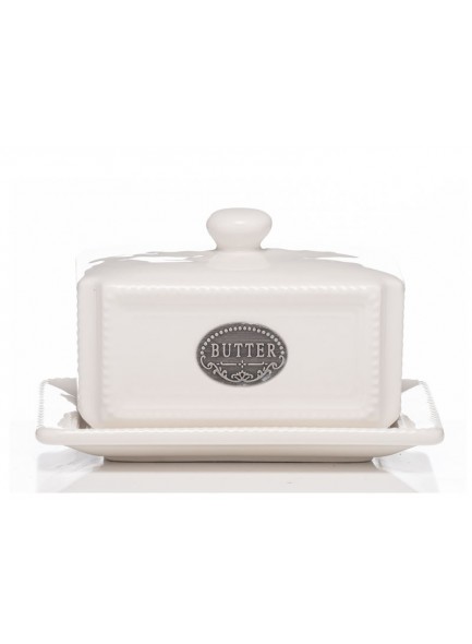 Roundstone Ceramic Butter Dish 12x17.3x11cm