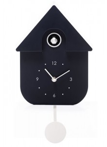 The Grange Collection Modern Cuckoo Clock - Navy