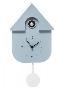 The Grange Collection Modern Cuckoo Clock - Baby Blue