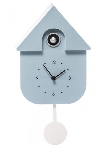 The Grange Collection Modern Cuckoo Clock - Baby Blue