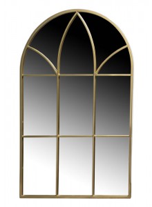 The Grange Collection Gold Arch Mirror 75x3x120cm