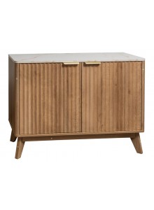 The Grange Collection Laoise Wooden 2-Door Cabinet 100x39.5x73cm