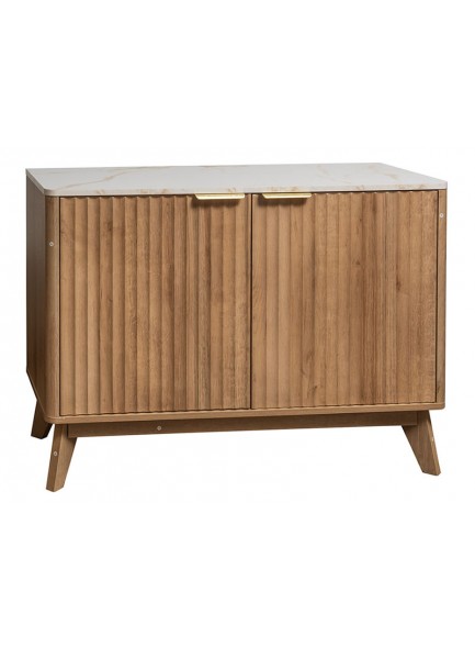The Grange Collection Laoise Wooden 2-Door Cabinet 100x39.5x73cm