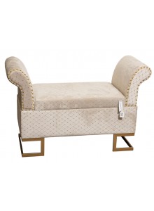 The Grange Collection Luxury Love Seat with Storage