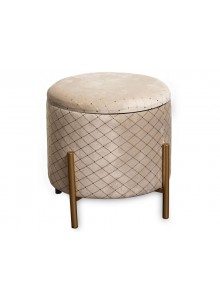 The Grange Collection Luxury Footstool with Storage