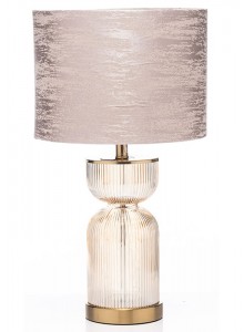The Grange Collection Glass Table Lamp 28x50cm