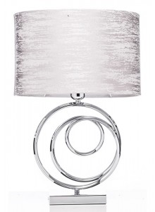The Grange Collection Silver Table Lamp 32x52cm