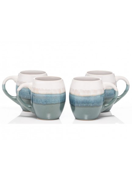 Roundstone Pottery Mugs Set of 4