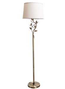 The Grange Collection Gold Floor Lamp 40x40x165cm