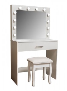 The Grange Collection Hollywood Lorraine Dressing Table 80x40x140cm