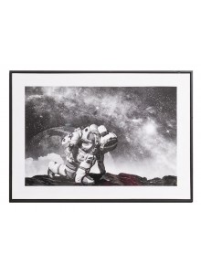 The Stonewall Gallery Textured Glitter Canvas - 50x70cm
