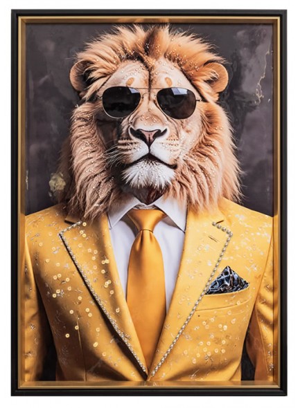 The Stonewall Gallery Textured Glitter Canvas - 50x70cm