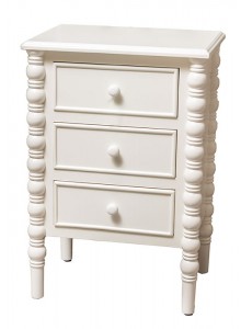 The Grange Collection Aubree Three-Drawer Locker 48x35x71cm