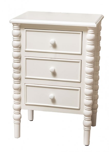 The Grange Collection Aubree Three-Drawer Locker 48x35x71cm