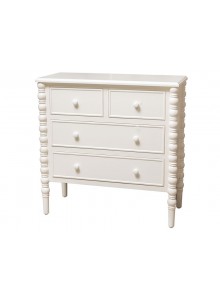 The Grange Collection Aubree Six-Drawer Chest 80x35x80cm