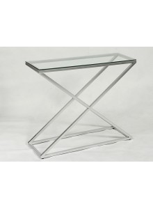 The Grange Collection Metal Console Table