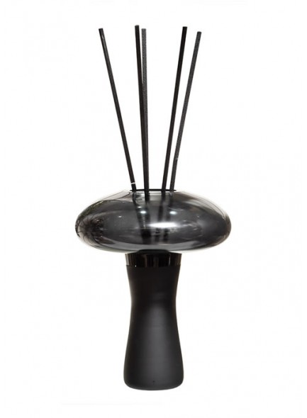 The Grange Collection Black Mushroom Diffuser in Wood Sage & Sea Salt - 0.18x22.7cm