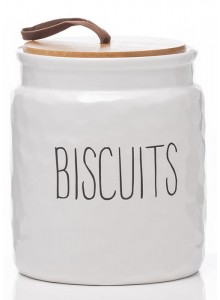 The Grange Collection Ceramic Biscuit Jar 15x17cm