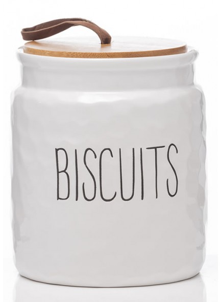 The Grange Collection Ceramic Biscuit Jar 15x17cm