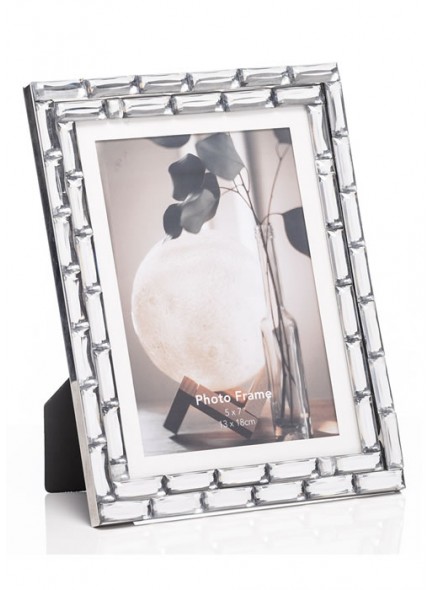 The Grange Collection Circle Bamboo Photo Frame 5x7in