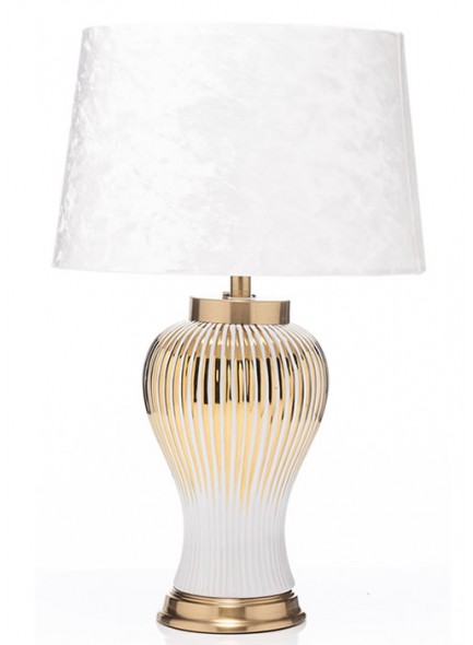 The Grange Collection Metal Design Lamp 35.5x35.5x55cm