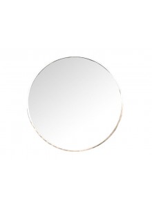 The Grange Collection Silver Round Mirror 80cm