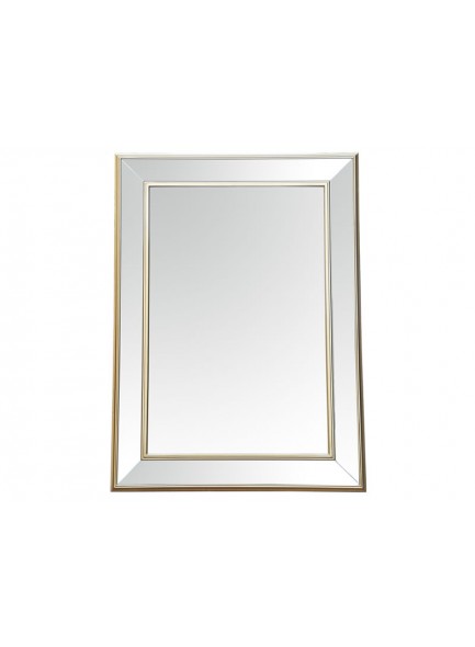 The Grange Collection Champagne Bevelled Mirror 82x112cm