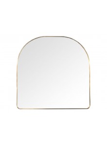 The Grange Collection Champagne Framed Mirror 100x100cm