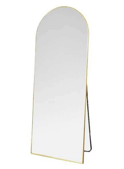 The Grange Interiors Arch Cheval Mirror Champagne