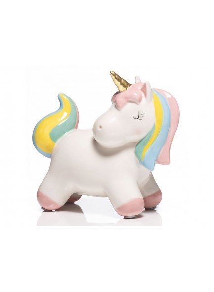 The Grange Collection Unicorn Moneybox 16x8x14.5cm