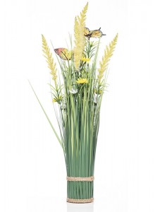 The Grange Collection Butterfly Spring Flower Bouquet 60cm