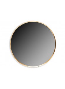 The Grange Collection Round Gold Mirror 60x60x3.5cm