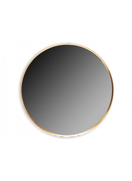 The Grange Collection Round Gold Mirror 60x60x3.5cm