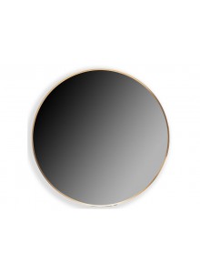 The Grange Collection Round Gold Mirror 80x80x3.5cm