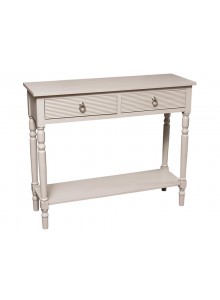 The Grange Collection Pebble Grey 2-Drawer Console Table