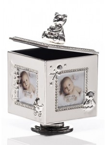 The Grange Collection Bear Music Box Photo Frame