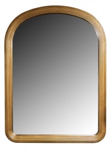 The Grange Collection Arched Gold Mirror 90x120cm