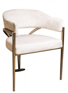 The Grange Collection Armchair in Beige 56x81cm