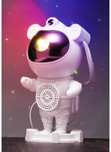The Grange Collection Astronaut Galaxy Night Light with Bluetooth Speaker