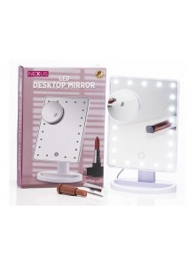 Nexus Cosmetic Desk Top Mirror with Light 10cm