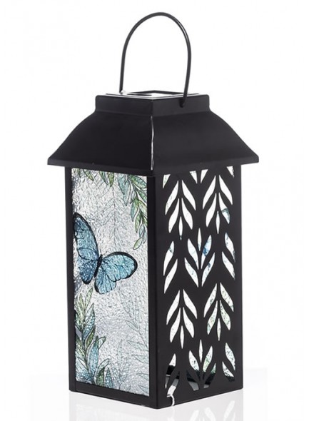 The Grange Collection Butterfly Solar Lantern