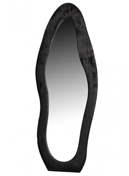 The Grange Collection Modern Bubble Frame Mirror 160x60cm - Black