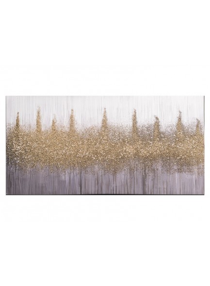 The Stonewall Gallery Textured Glitter Canvas 60x120cm