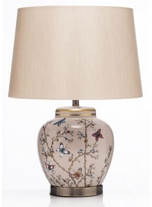 The Grange Collection Butterfly Design Table Lamp 36x36x62cm