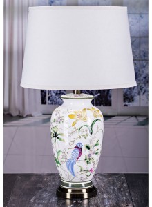 The Grange Collection Bird Table Lamp - 22x36x24cm