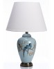 The Grange Collection Ceramic Blue Bird Lamp
